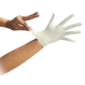 ERWAN™ Nitrile Premium Protection Examination Gloves, 100 Pieces White
